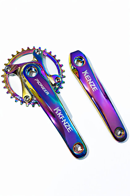 KENZE Mtb Rainbow Bisiklet Aynakol 32T 170mm (Oil Slick) - Fiyatı