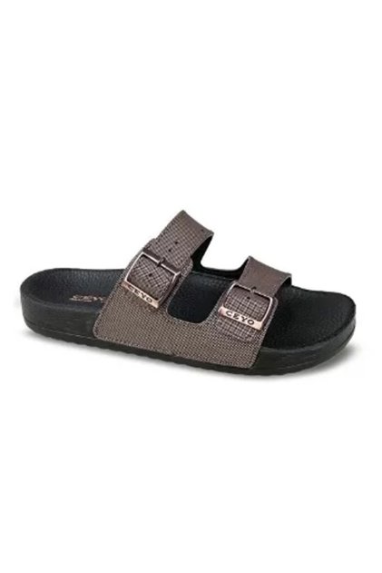 Bahama-10I Copper Orthopedic Women's Slippers
