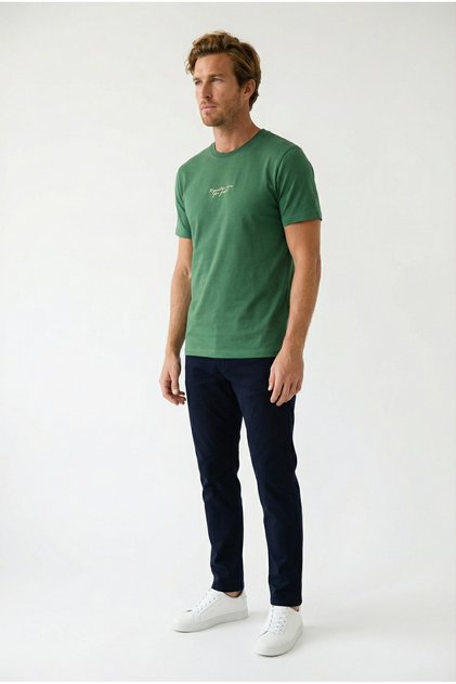 Kriv New Season Men's Slim Fit Printed T-Shirt