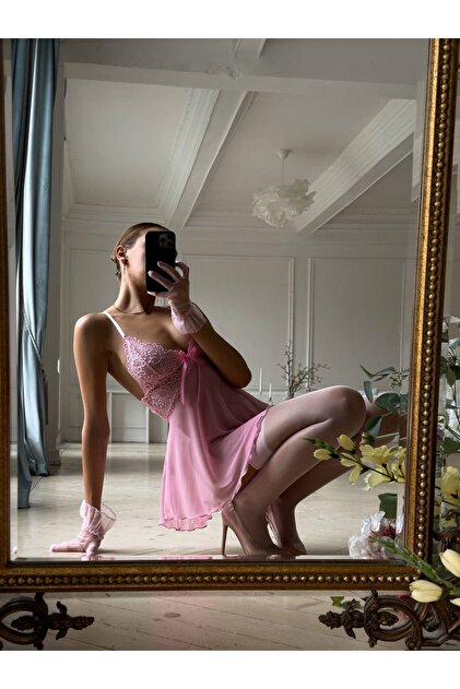 EDLİNGERİE Pembe Jannah Babydoll - Fiyatı, Yorumları