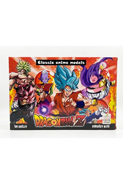afreyz oyuncak Oyuncak Dragon Ball 8'Li Figür Set Kaliteli Anime