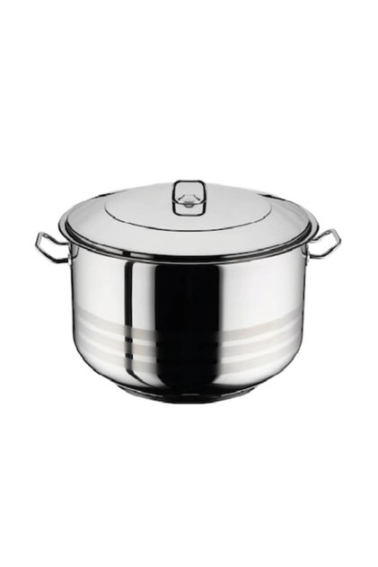 Oală din inox, cu capac, 30L, 40x26cm