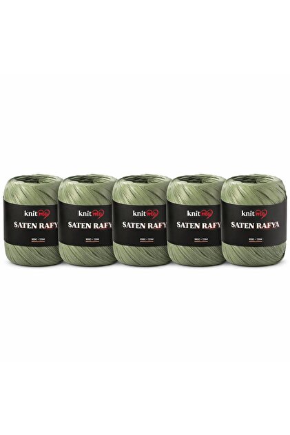 Satin Raffia Rope 5 Pieces 100 Gr 125 Mt
