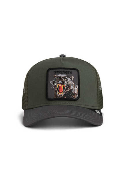 .Strength Panther Trucker ( Kaplan Figür ) 101-3009 Şapka
