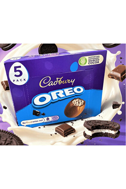 cadbury Oreo Egg 5 Pack Çikolata 5 x 31 155 g - Fiyatı, Yorumları