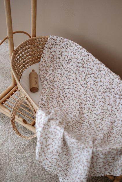 100% Cotton Muslin Blanket - Blanket (100X100 cm) | Sweet Briar