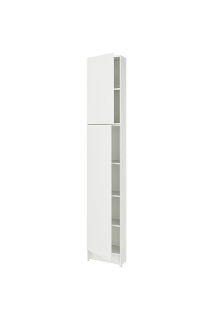 61.おんぷ 白＊さやたぐ IKEA Beyaz Fonksiyonel Kapaklı Gardırop 107x42x181 cm - Fiyatı