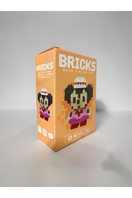 Bricks Mikro Blok Figür Yapım Seti - MZ-033 Karakter Tasarımı