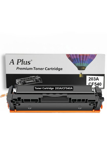 A Plus 203A CF540A Bk Compatible Toner Cartridges HP Color LaserJet Pro M254,MFP M280,M281 Series