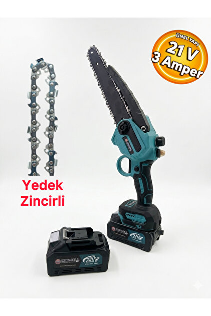 MUR-CEL Murcell MUR-9106 Çift Akülü Şarjlı Zincirli Ağaç Budama