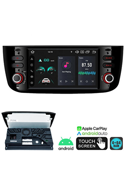 NaviStr 9'' Fiat Linea Urban Punto 4-64 Multimedya Pro Series HD