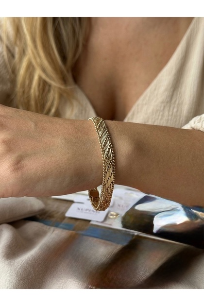 Xuping Bracelet Anti-Tarnish Antiallergic Gourmet Figured (2 Years Importor Warranty)