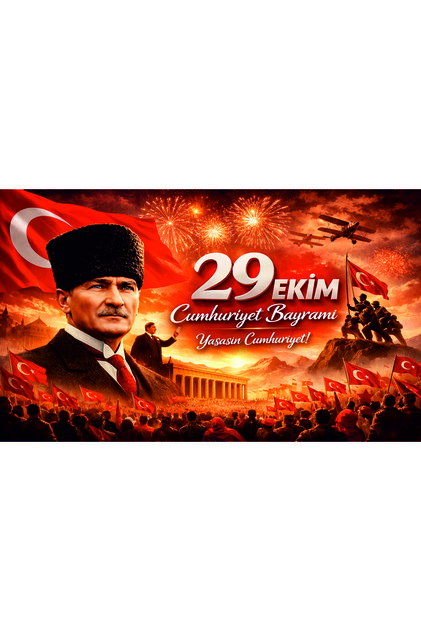 29 October Canvas - Banner - Poster - 100X200 cm