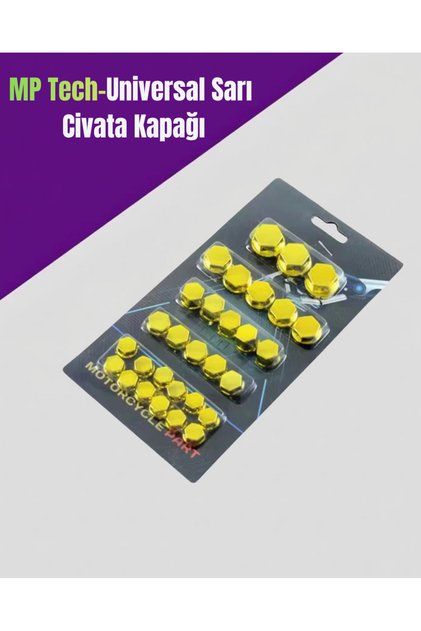 -Universal Sarı Civata Kapağı