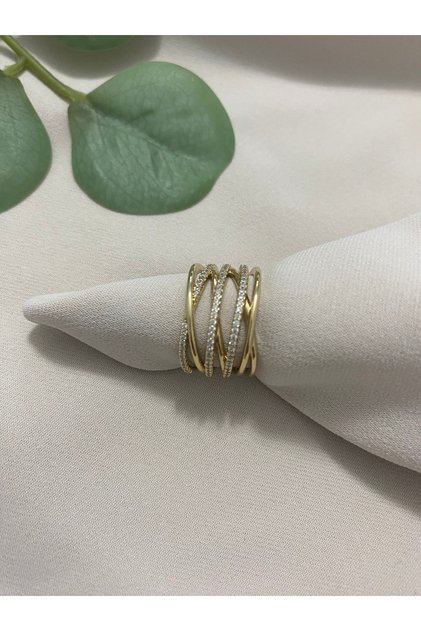 Kadın Yüzük Xuping Minimalist Çoklu Görünüm Zarif Suya Dayanıklı