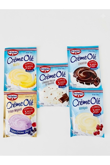 Dr. Oetker Ekonomik Paket: 5'li creme ole avantajlı set ile tüm