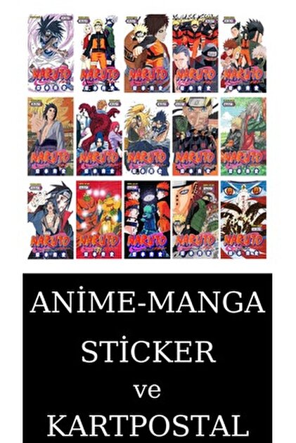 Gerekli Şeyler Yayıncılık Naruto 52-53-54-55-56-57 Manga Seti (6