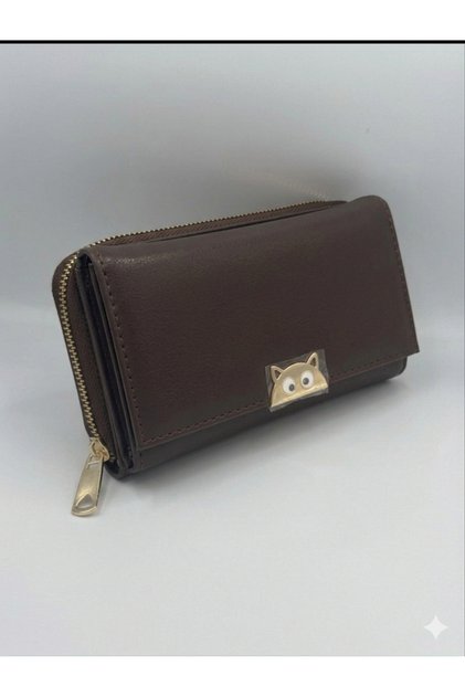 Stylish and Multi-Pocket Quality Large Size Wallet with Cat Detail in New Colors