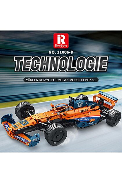 REOBRIX Technic 11006-D McLaren Formula F1 Araba Kumanda&Motor
