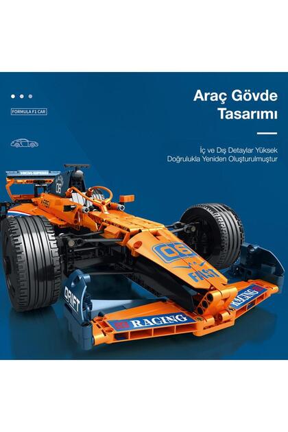REOBRIX Technic 11006-D McLaren Formula F1 Araba Kumanda&Motor