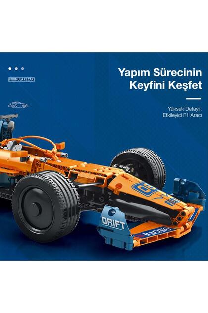 REOBRIX Technic 11006-D McLaren Formula F1 Araba Kumanda&Motor