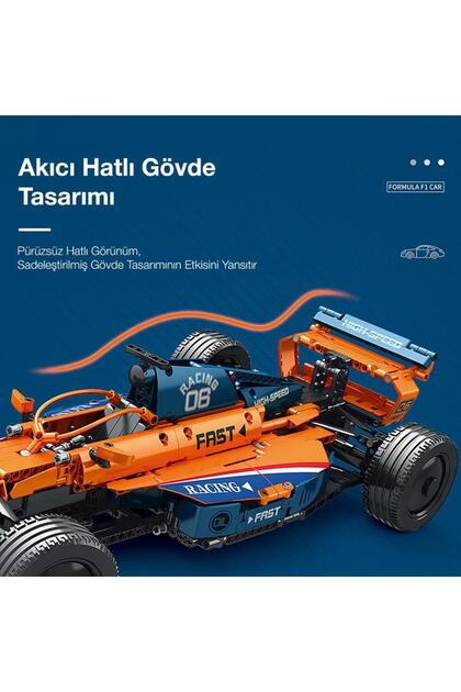 REOBRIX Technic 11006-D McLaren Formula F1 Araba Kumanda&Motor