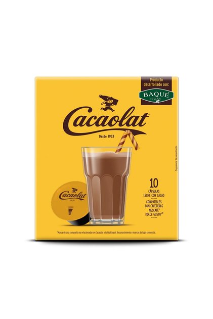 Set 10 Capsule Cafea Baque compatibile Nescafé Dolce Gusto - Cacaolat
