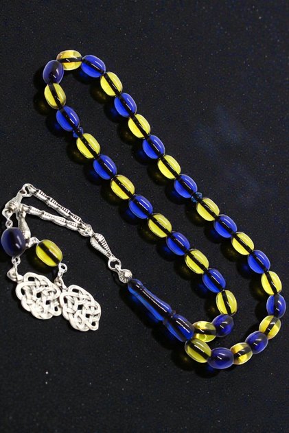 Certified Special Series Sought-After Color Fire Amber Crimped Amber Prayer Beads