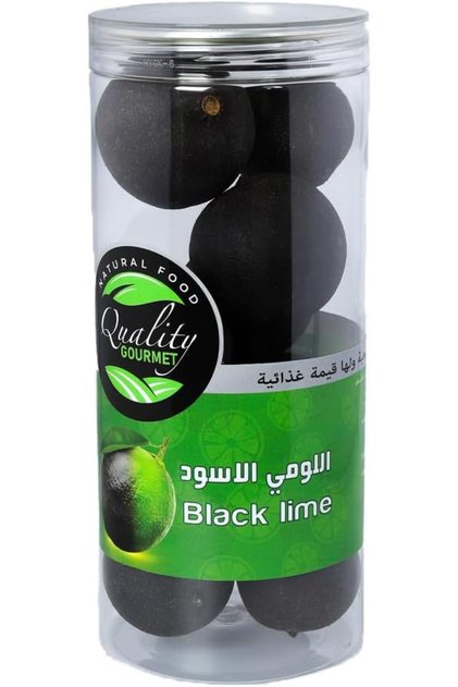 Quality GOURMET Black Limes - Dried Lime - 100% Natural - Dried Food - (100 Gram)