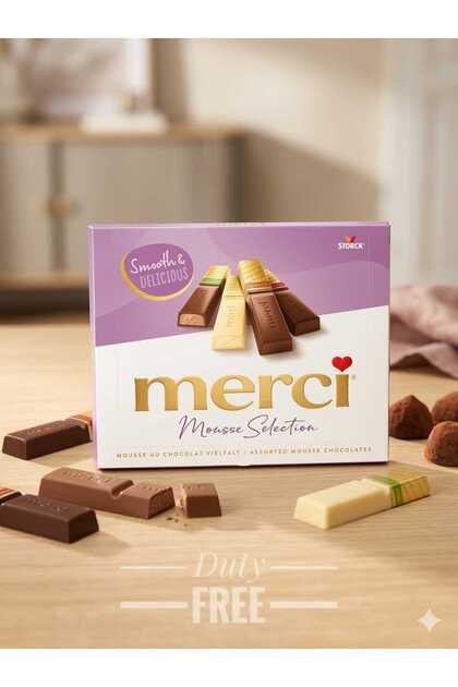 hijazigroup Merci Mousse Selection assorted chocolate 210g
