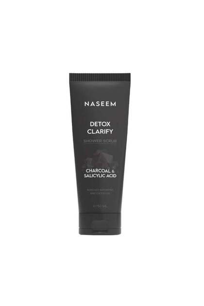 Charcoal & Salicylic Acid Shower Scrub for Men & Women – 150ml