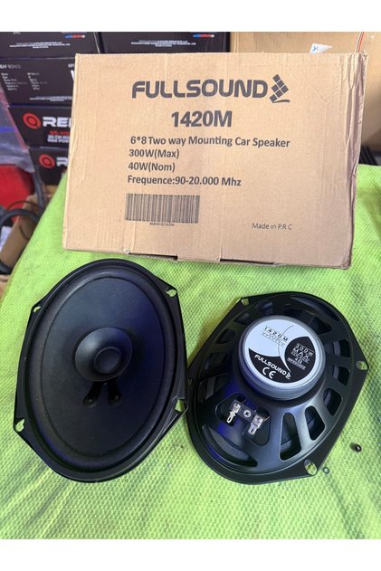 1420M - 6x8 hoparlör seti 2 li