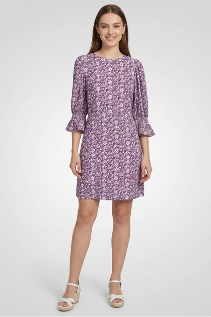 Women Allover Print Mini Dress, Multicolor
