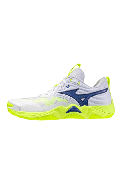Mizuno Wave Momentum Elite Unisex Voleybol Ayakkabısı Beyaz / Sarı
