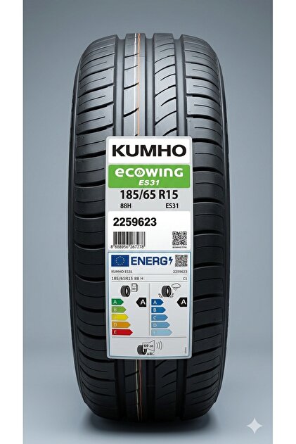 Kumho 185/65R15 88H ECOWING ES31 A-A (Etiket) - Fiyatı, Yorumları