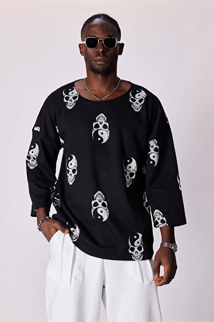 Oversize Fakir Kol Bohem Tshirt