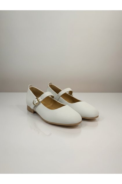 Piele naturală - Balerini din piele întoarsă - Pantofi balerini pentru femei