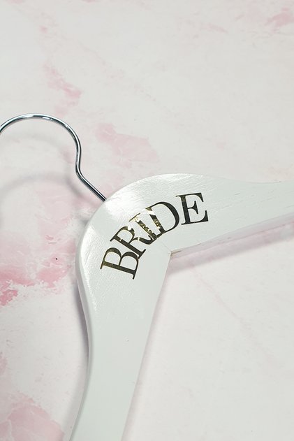 Curea de mireasă imprimată cu folie de aur