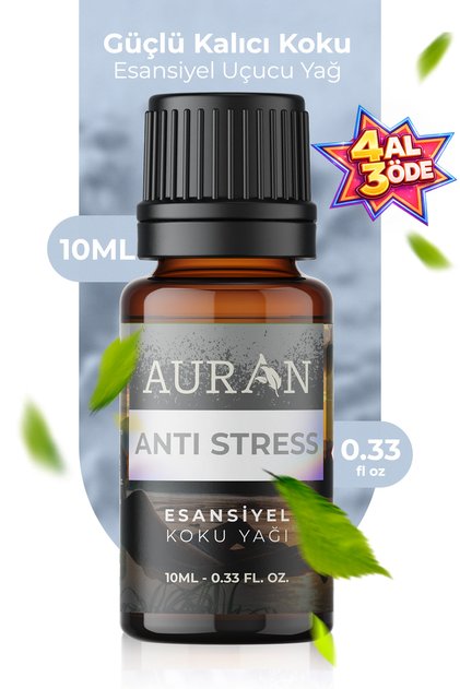 Anti Stress Esansiyel Uçucu Koku Yağı Difüzör Esansı Buhurdanlık Yağı Aromaterapi Yağı 10ml
