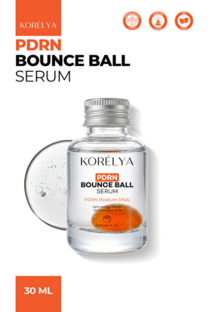 PDRN İçeren Cildi Gençleştirmeye Yardımcı Çift Fazlı Esans Serum PDRN Bounce Ball Serum 30 mL