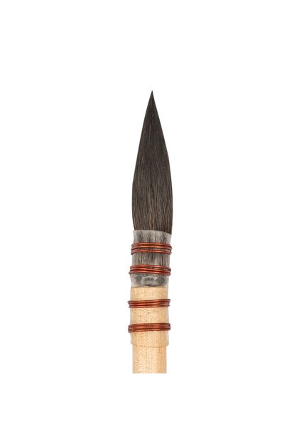 525 Series Squirrel Hair Round Brush No: 5 X 6 Pieces
