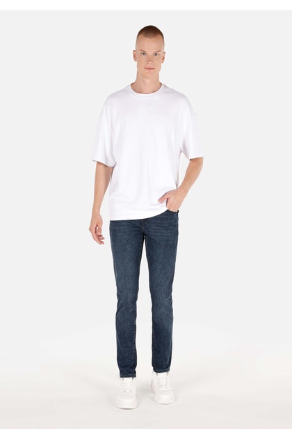 Slim Fit Men's Indigo Jean Trousers