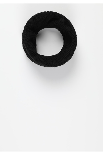 Men's Black Scarf