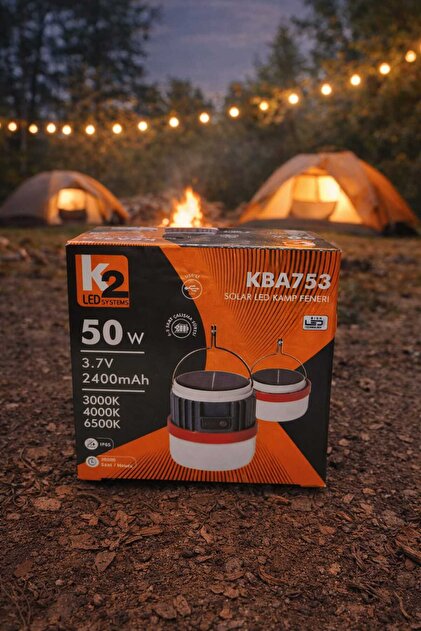 K2 Solar Led Kamp Feneri - Fiyatı, Yorumları