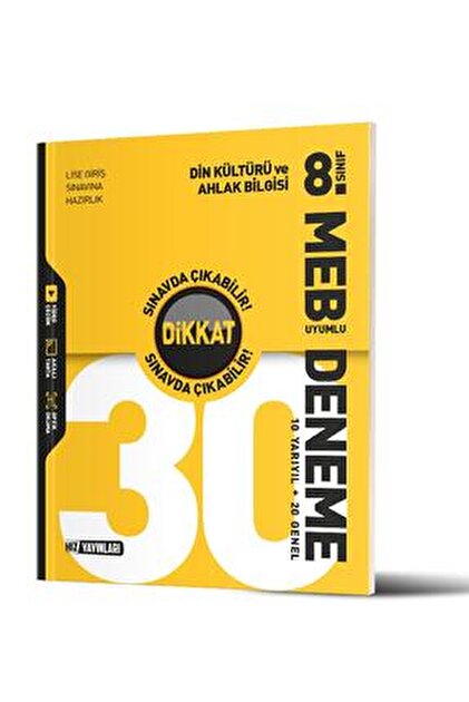 Hız Yayınları Hız 8. Sınıf 30 Lu T.C. İnkılap Tarihi Ve