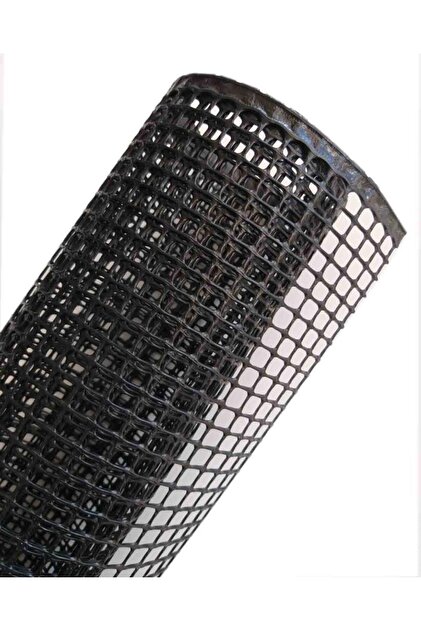 100X50 cm Black Plastic Canvas with Large Holes