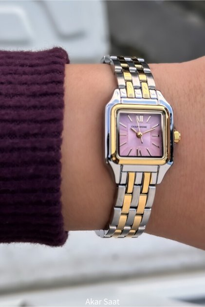 Ch124L Women's Wristwatch with Steel Strap