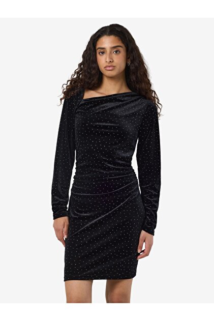 vintage black tie dress Vintage black tie Oleg Cassini silk black/white beaded dress – The Era NYC main image 0