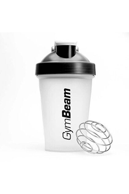 Sticlă shaker transparentă-neagră 400 ml
