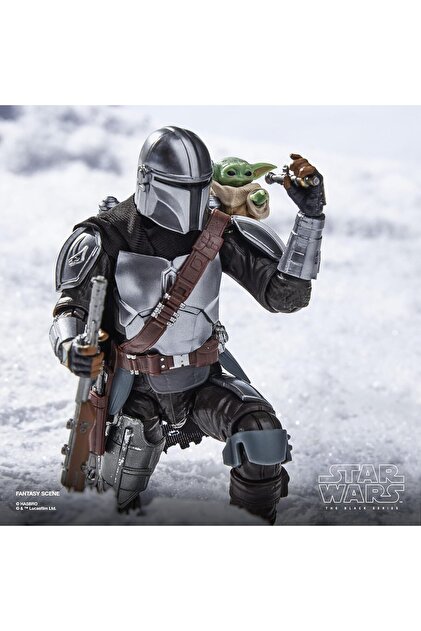 Hasbro Star Wars Black Series The Mandalorian & Grogu Deluxe, Star